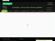 Tablet Screenshot of ecologec.eu